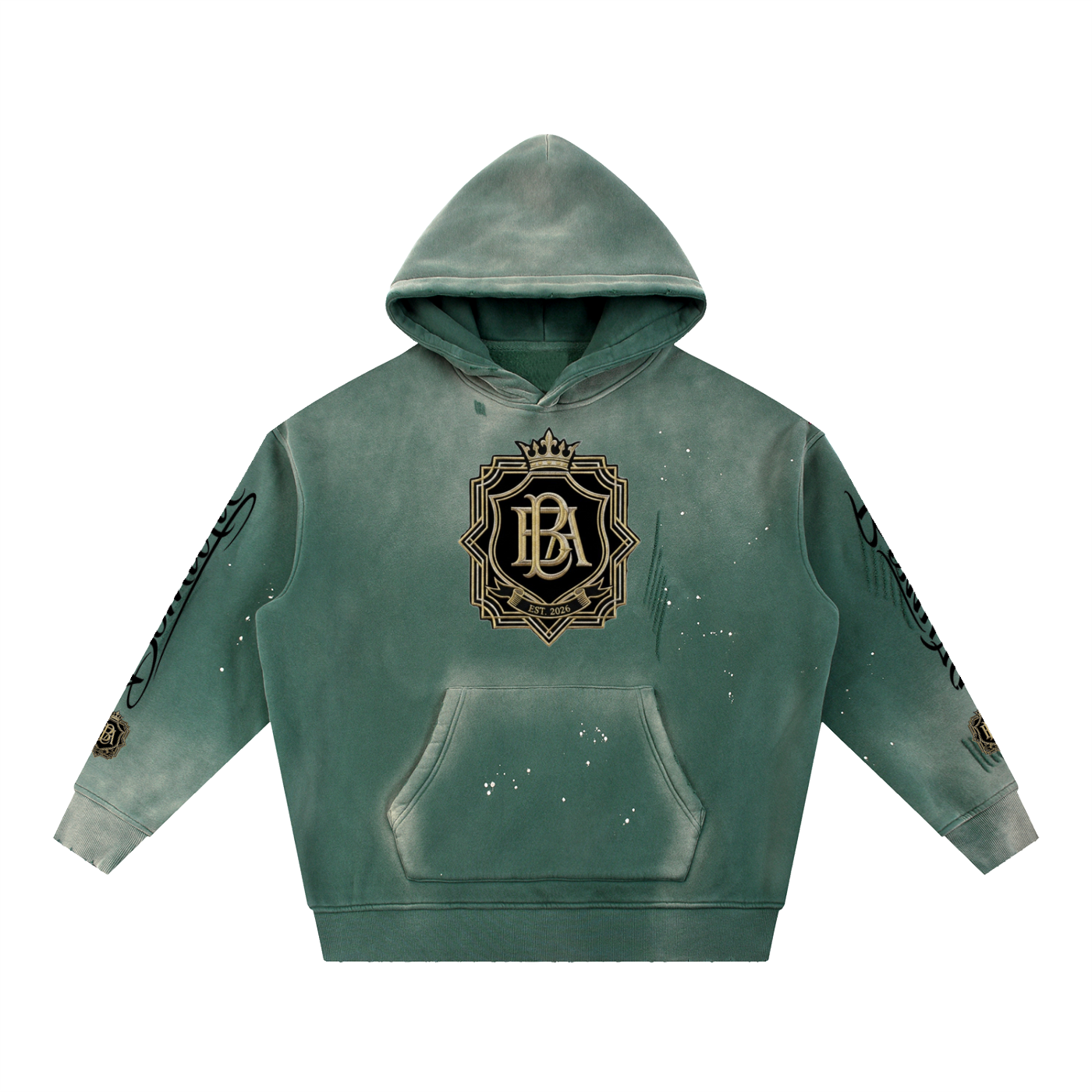 Corso Nobile Crest Embroided Hoodie