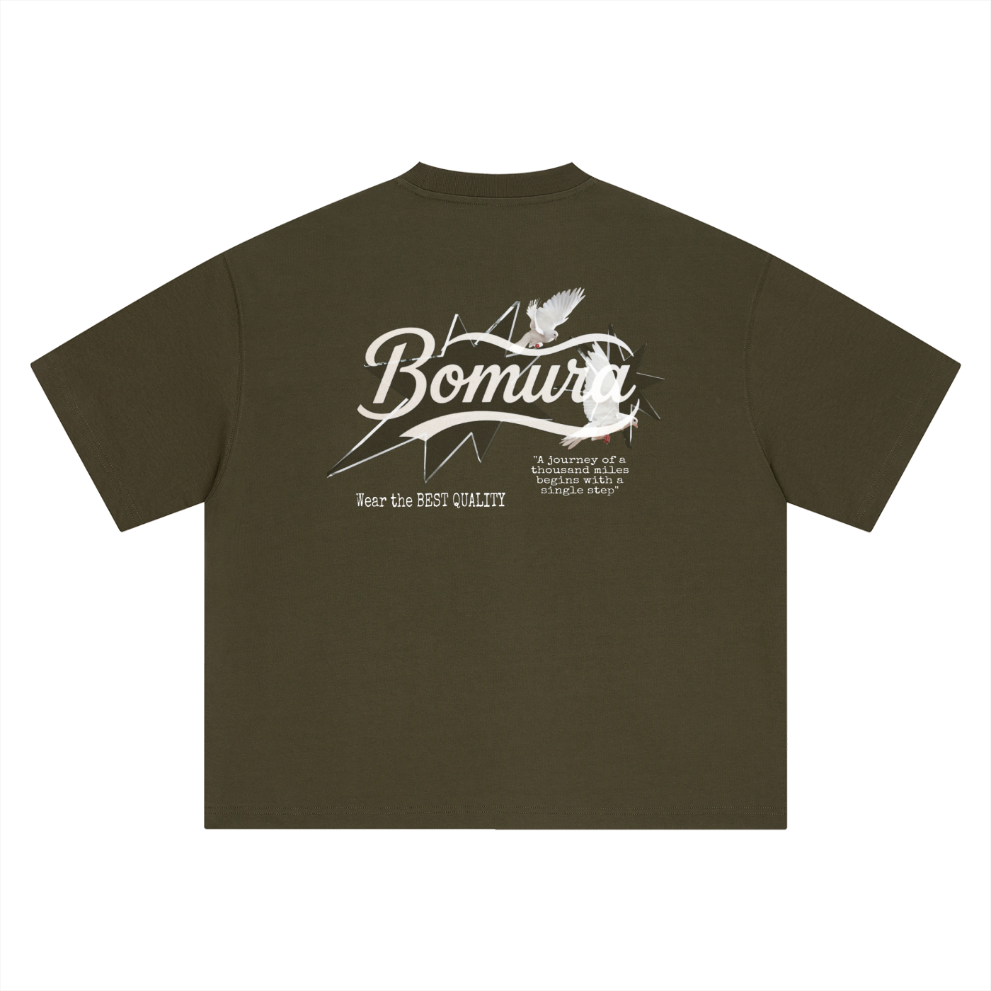 Bomura Dove Medallion Tee