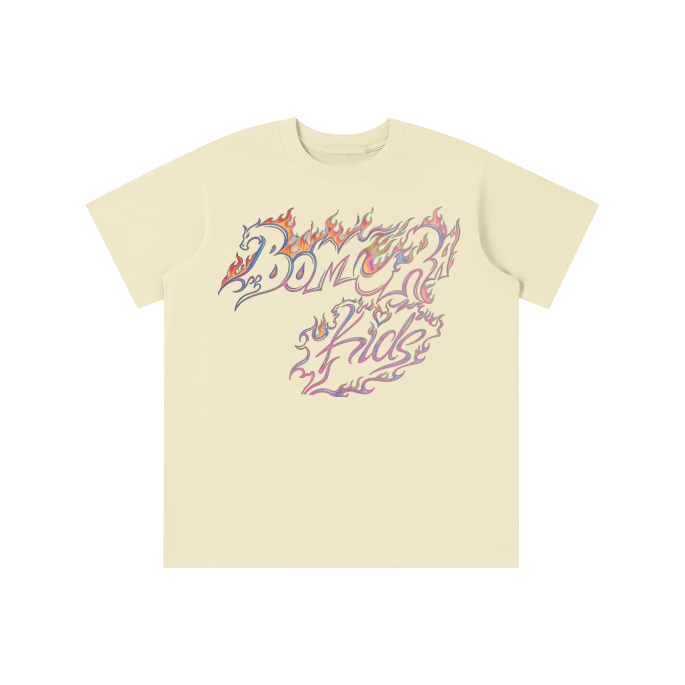 Bomura Kids Iridescent Flame Tee
