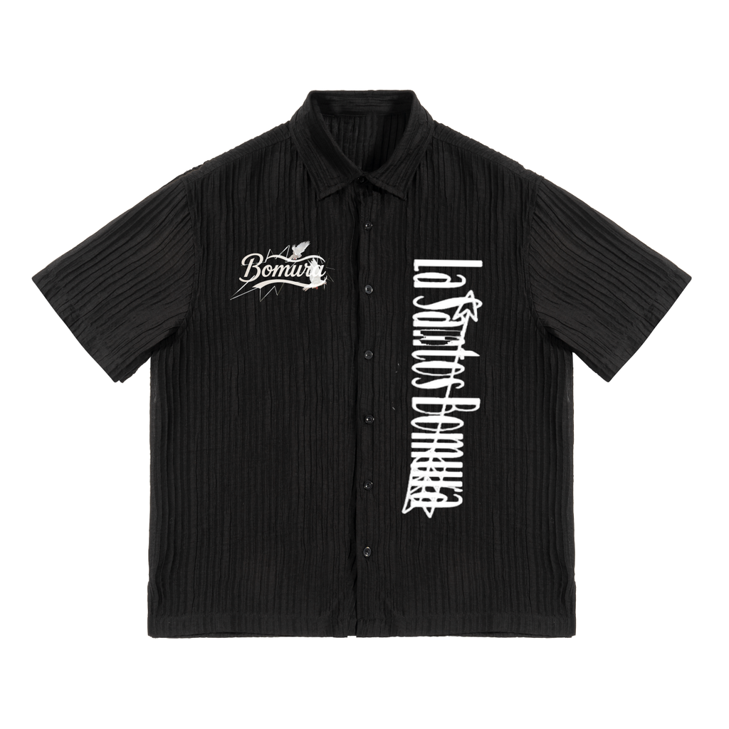 Bomura Collection '26 Jacquard Cotton Piqué Polo