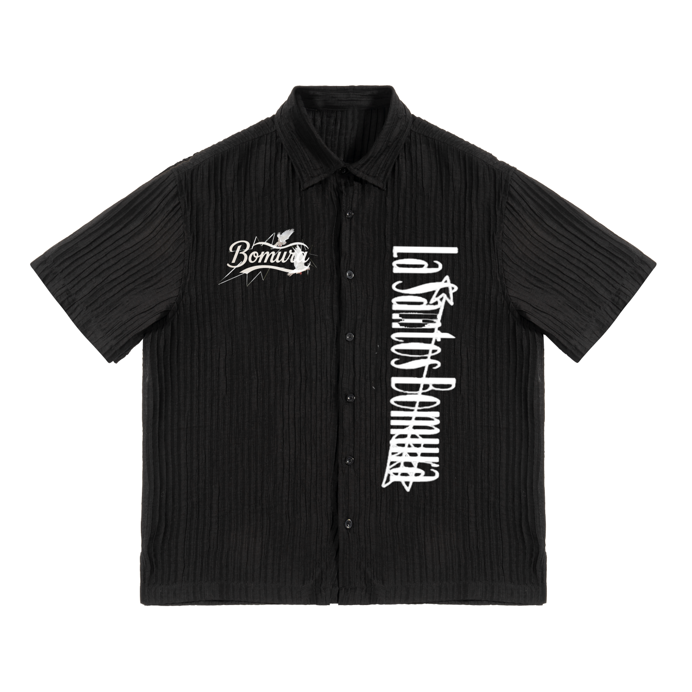 Bomura Collection '26 Jacquard Cotton Piqué Polo
