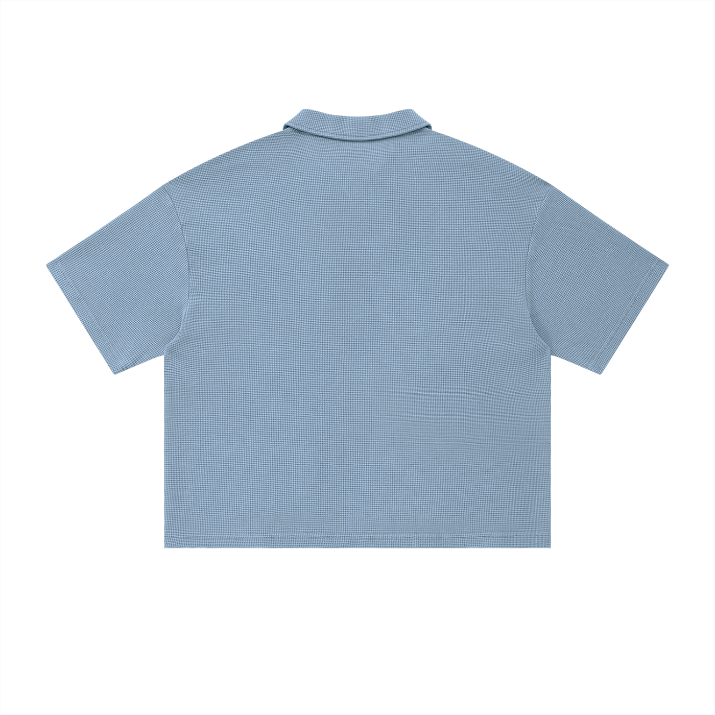 Bomura Heritage Waffle Boxy Polo