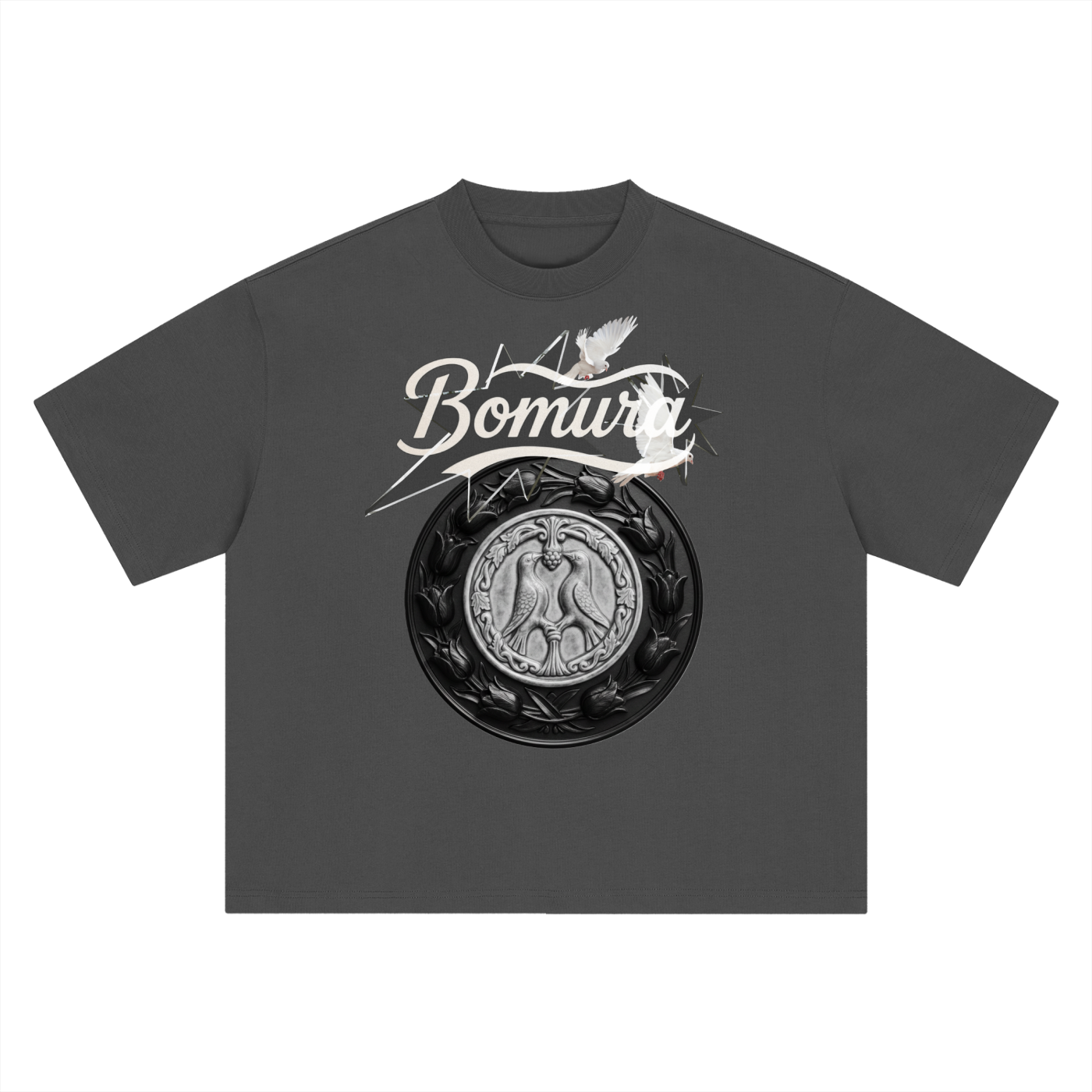 Bomura Dove Medallion Tee