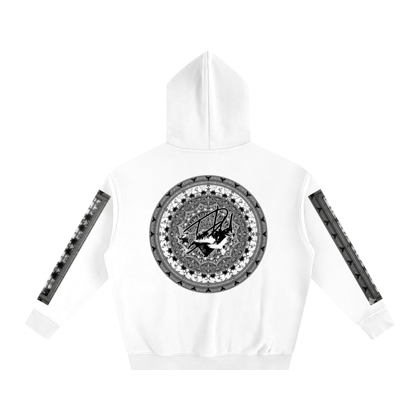 Bomura Tribal Mandala Oversized Pullover