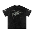 Bomura Logo Script Oversized Cotton T-Shirt
