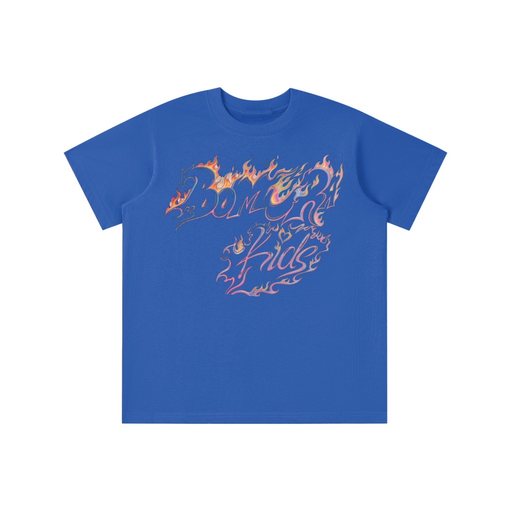 Bomura Kids Iridescent Flame Tee