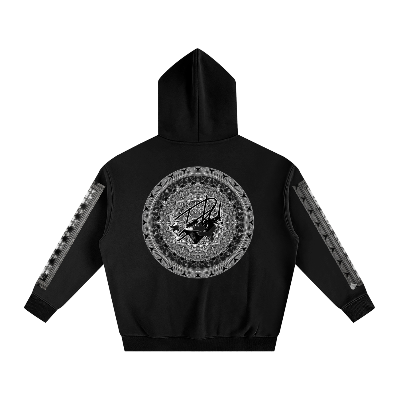 Bomura Tribal Mandala Oversized Pullover
