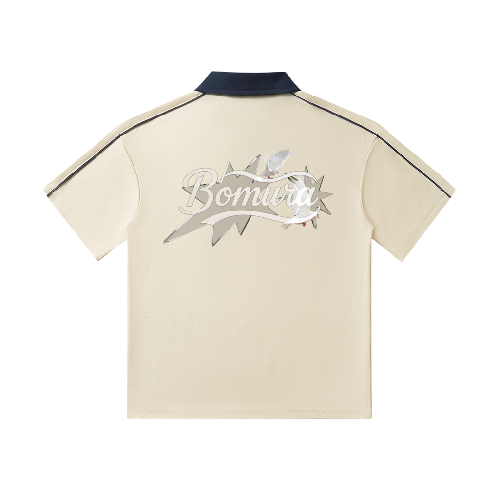 Bomura Gold Script Polo