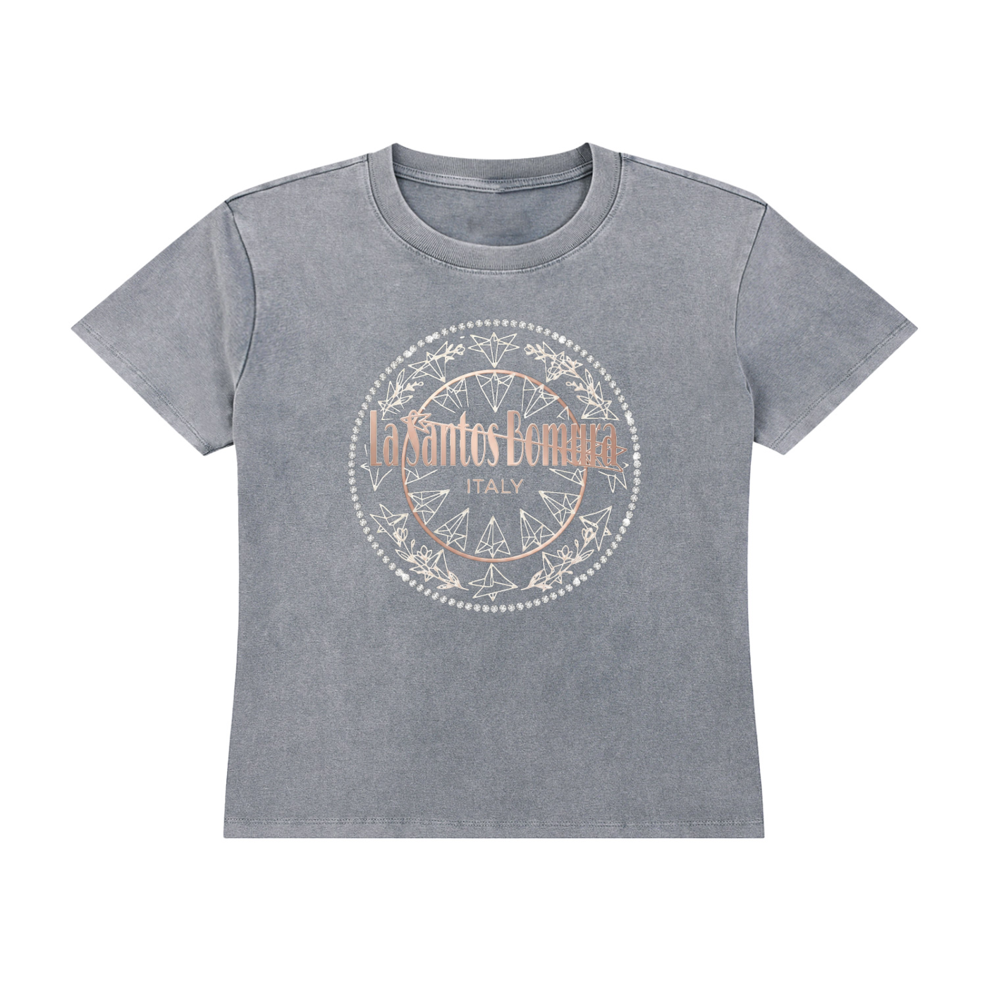 LaSantos Bomura Diamond Crest Vintage Wash Tee