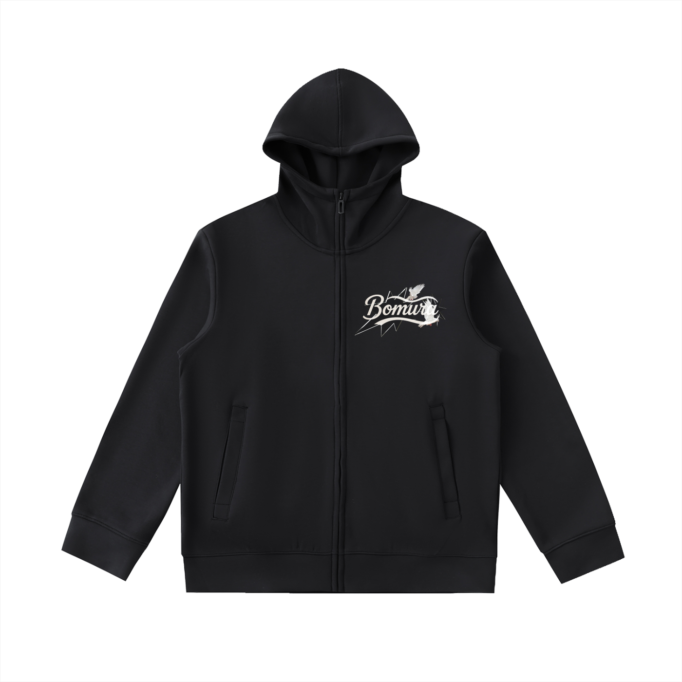 Bomura Essential Breakout Zip Hoodie Hoodie