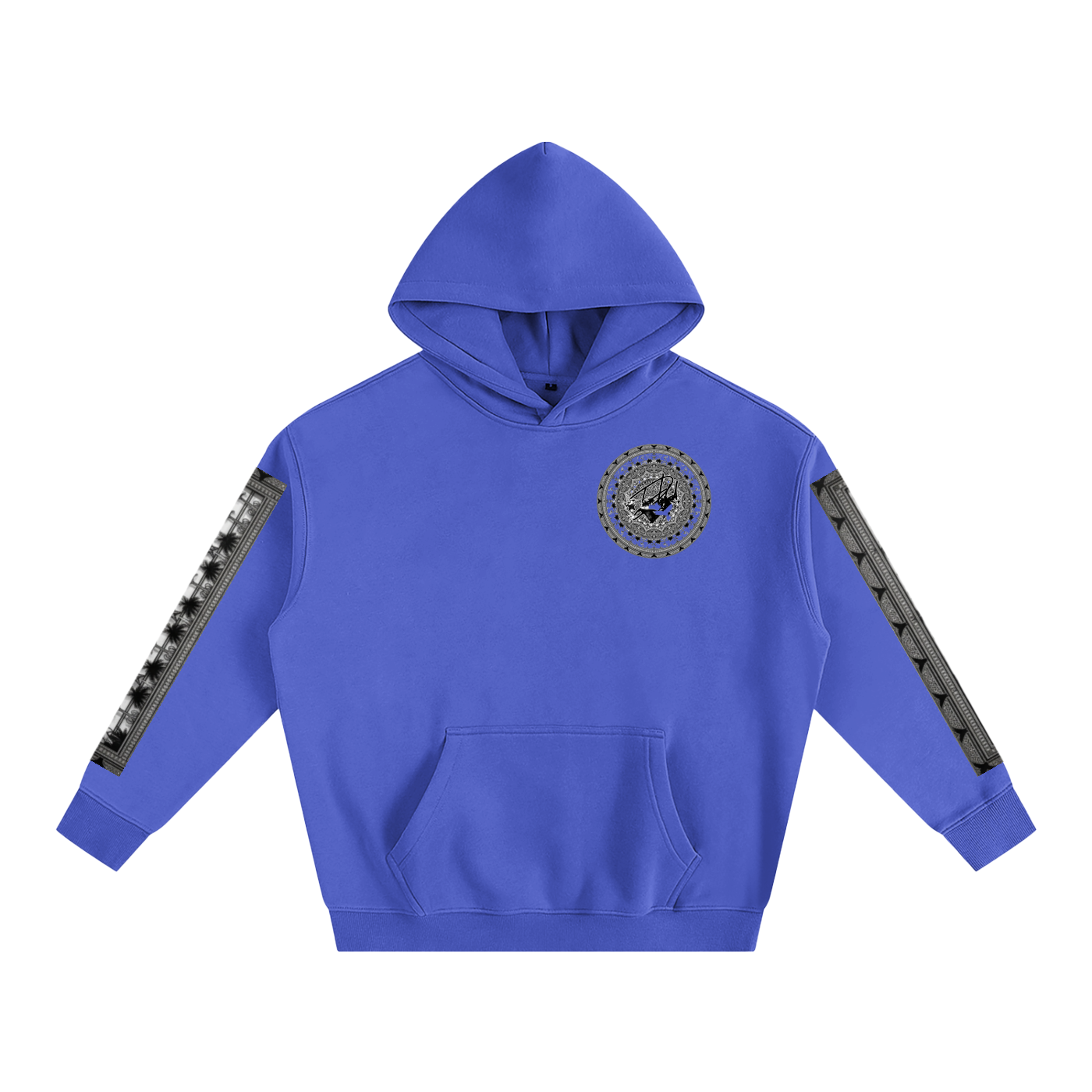 Bomura Tribal Mandala Oversized Pullover