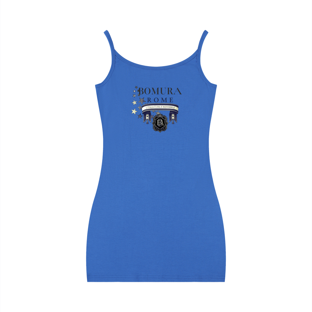 L'Italia Azzurro Crest Body-Con Dress
