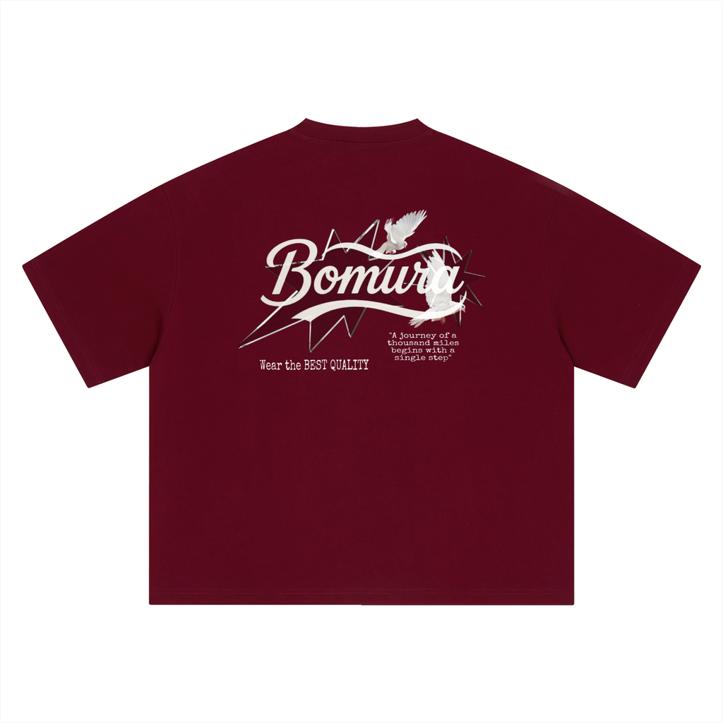 Bomura Dove Medallion Tee