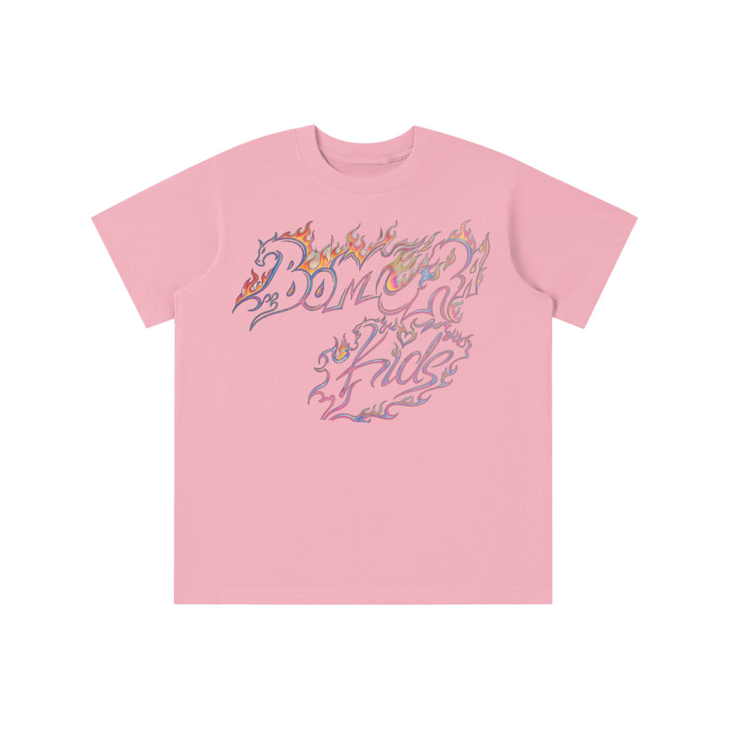 Bomura Kids Iridescent Flame Tee