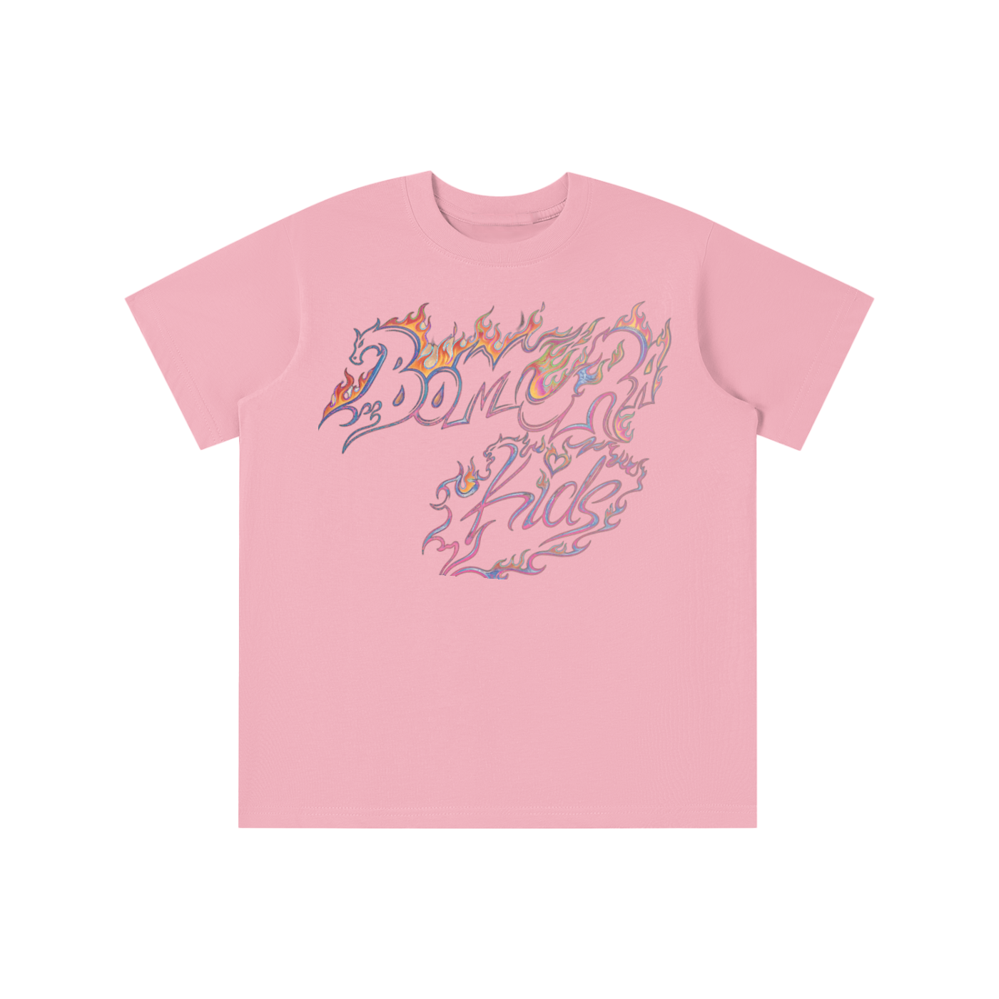 Bomura Kids Iridescent Flame Tee