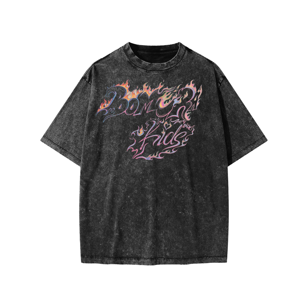 Bomura Kids "You Are Art" Snow Wash Tee