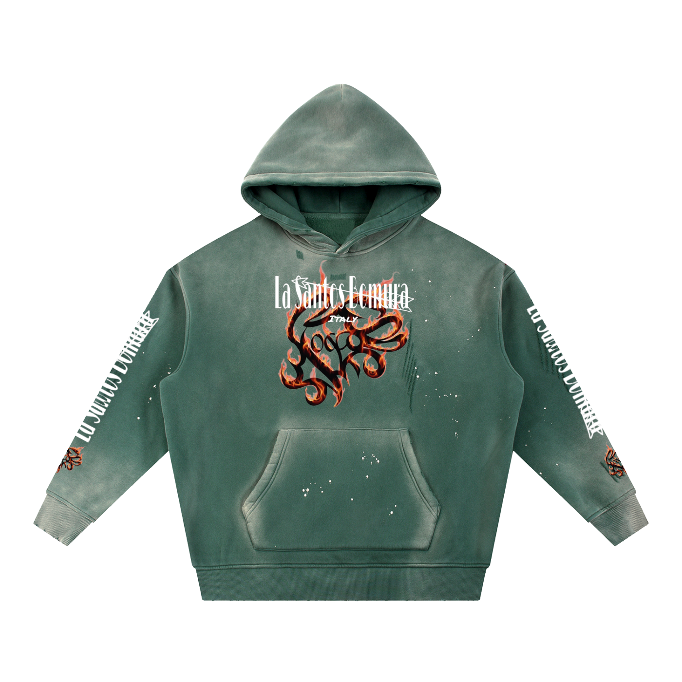 Bomura Heritage — Bomura Is The Answer Flame Hoodie