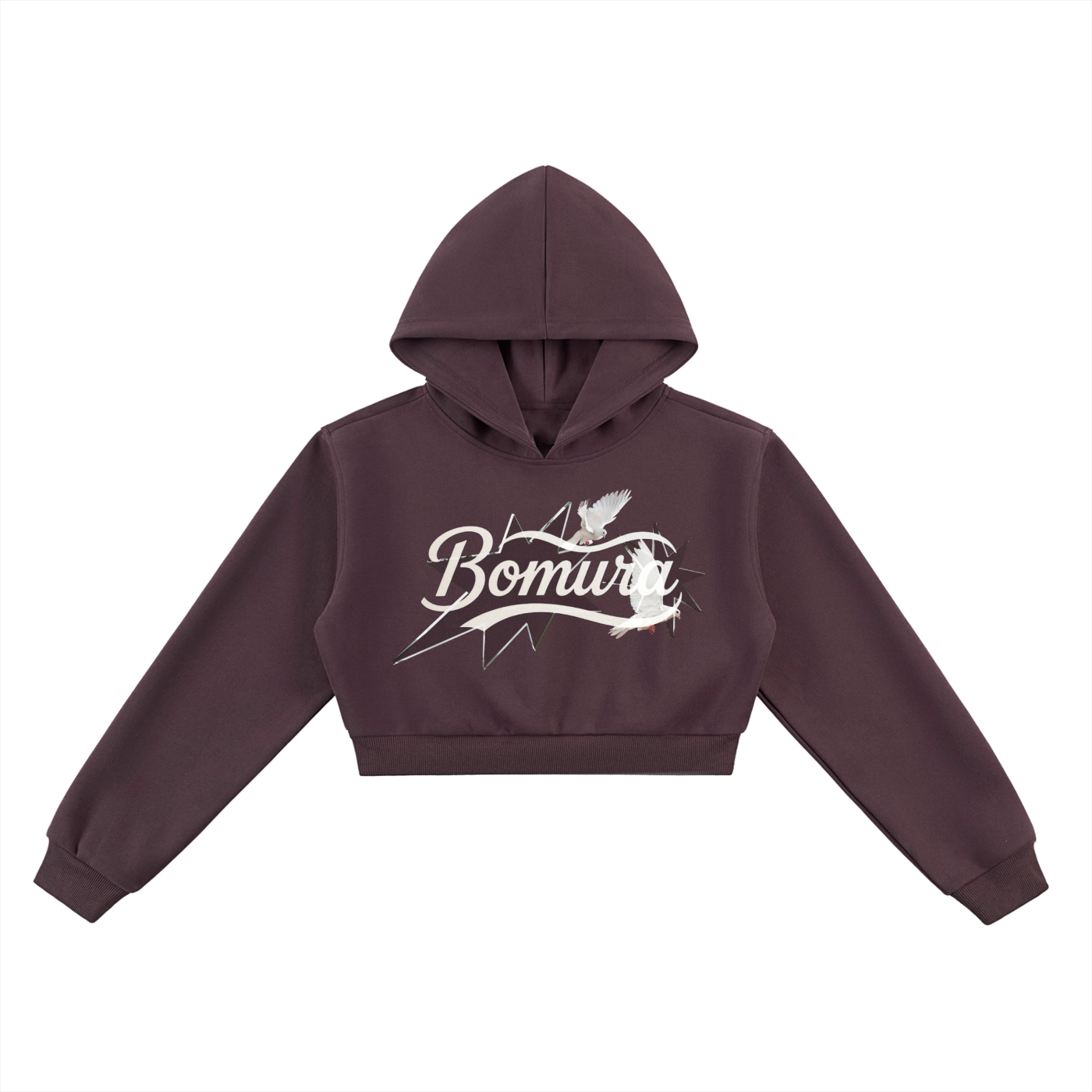 Bomura Collection '26 Woman's Cropped Hoodie