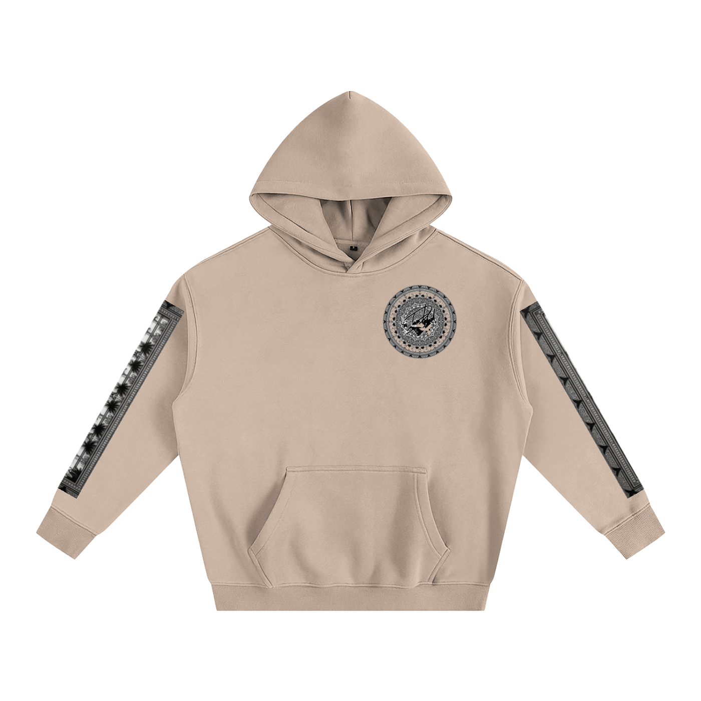 Bomura Tribal Mandala Oversized Pullover