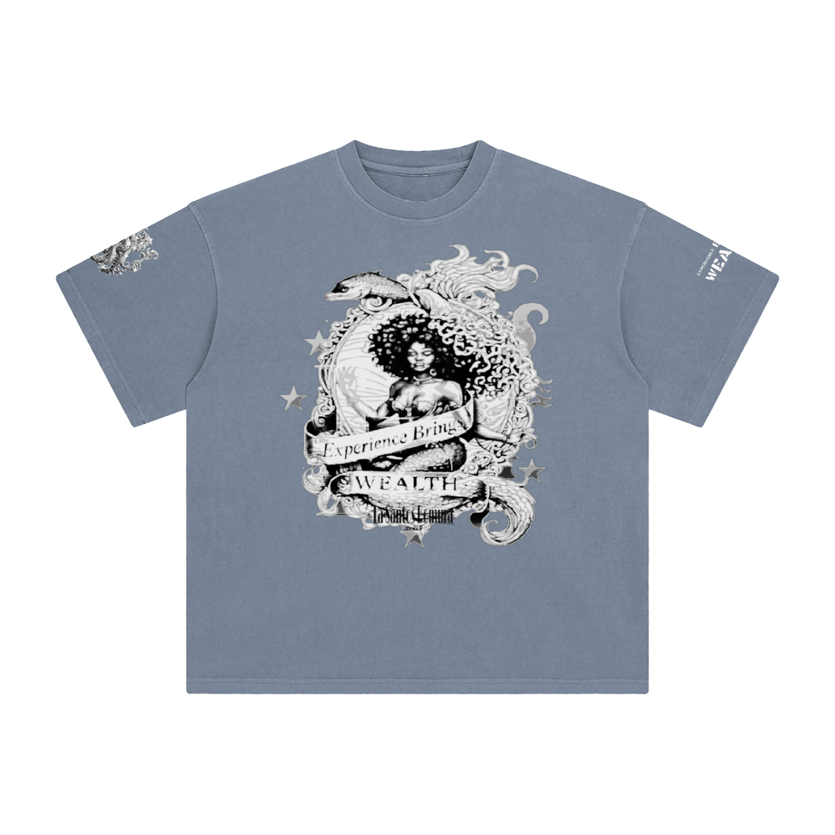 Enzyme Washed T-Shirt