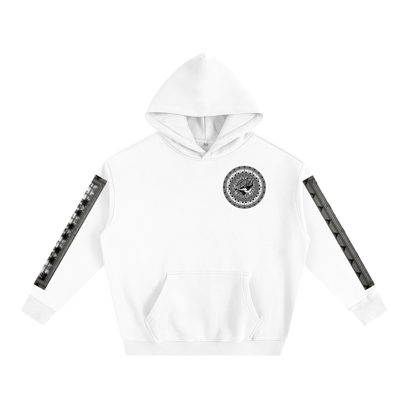 Bomura Tribal Mandala Oversized Pullover