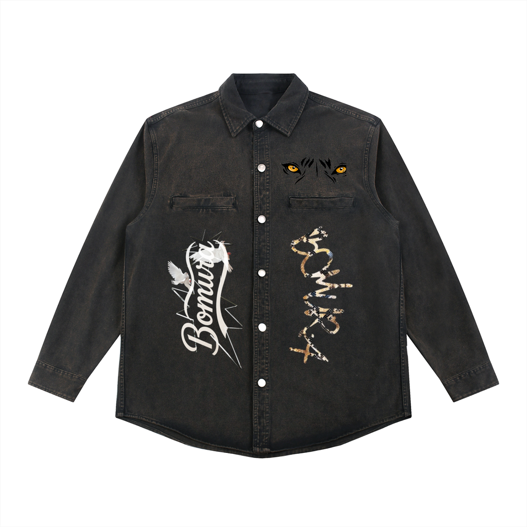 Bomura Collection '26 Denim Vintage Washed Heavyweight Jacket