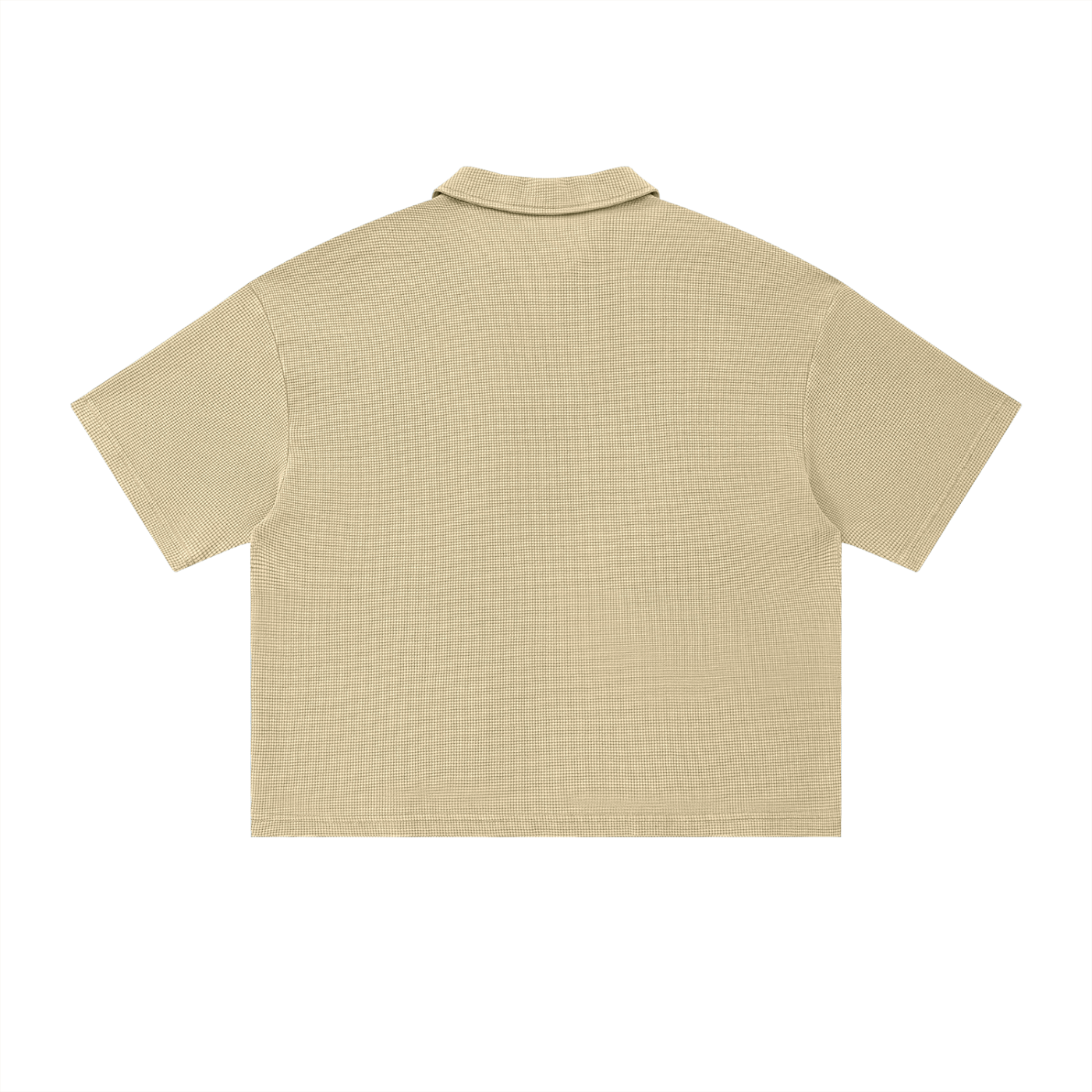 Bomura Heritage Waffle Boxy Polo