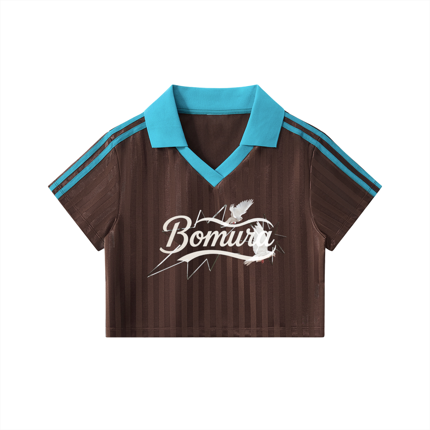 Bomura Varsity Sport Crop Jersey