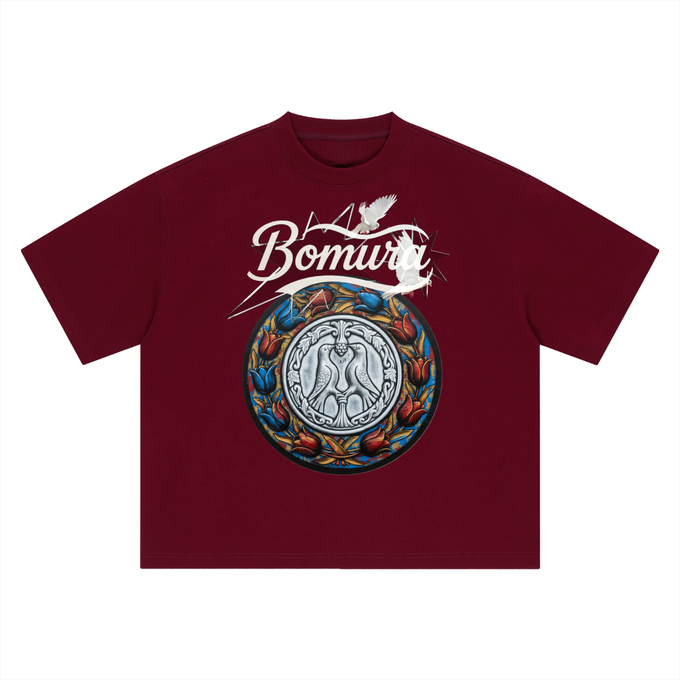 Bomura Floral Medallion Tee