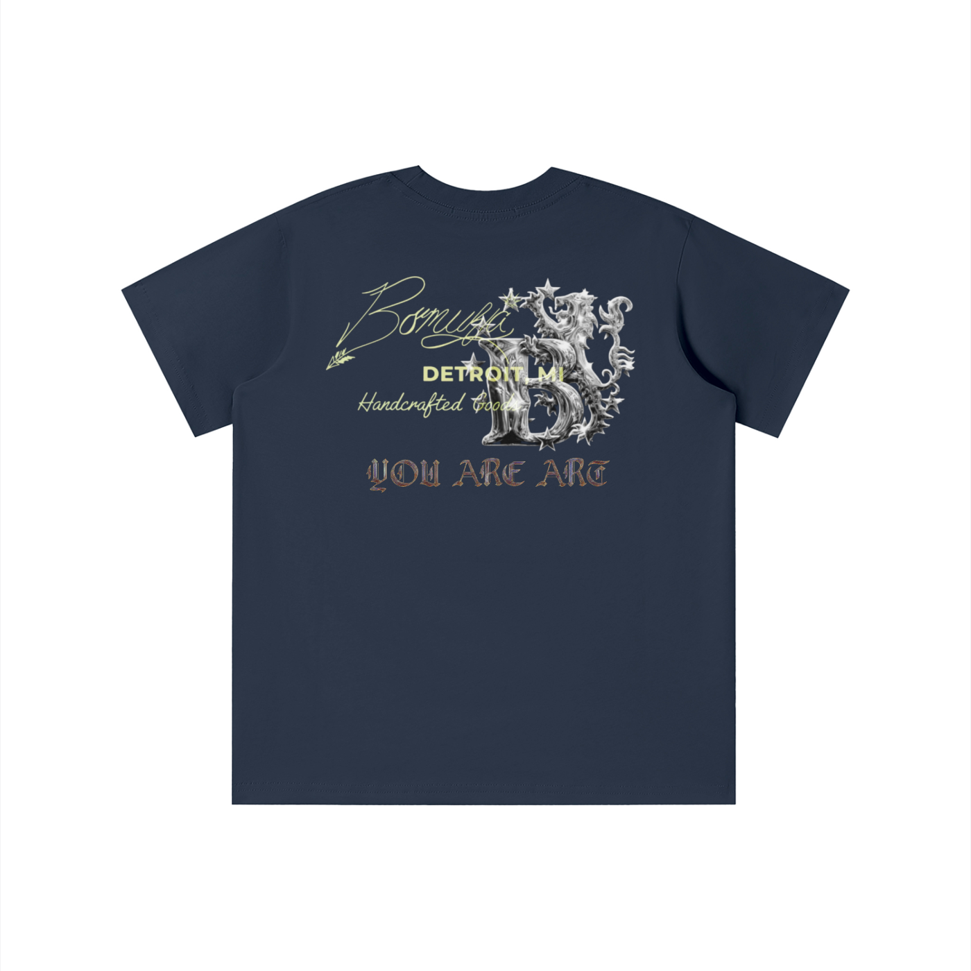 Bomura Kids Iridescent Flame Tee