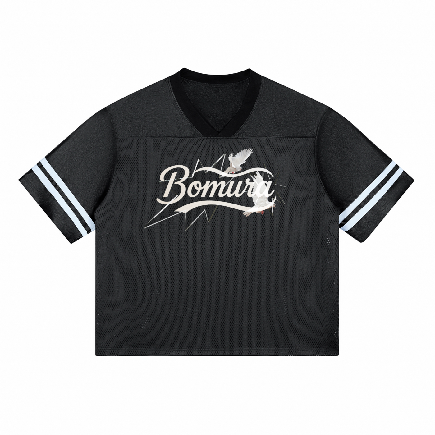 Bomura Collection '26 Taped Mesh T-Shirt