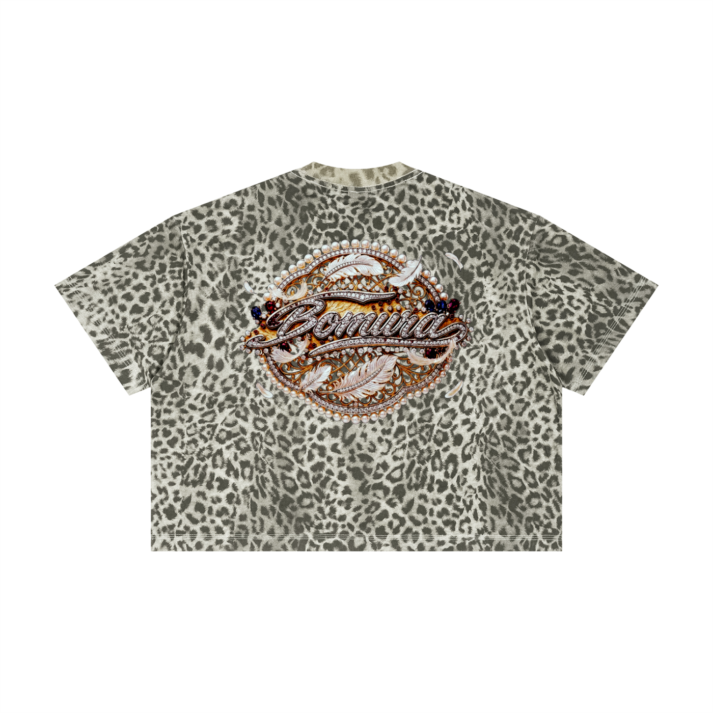 Wild Luxe Savana Leopardo Boxy Tee