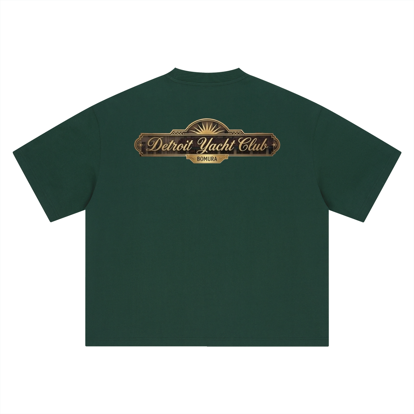 Detroit Yacht Club 1928 Oversized Tee by Bomura