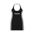 La Santos Bomura Italy Script Halter Dress