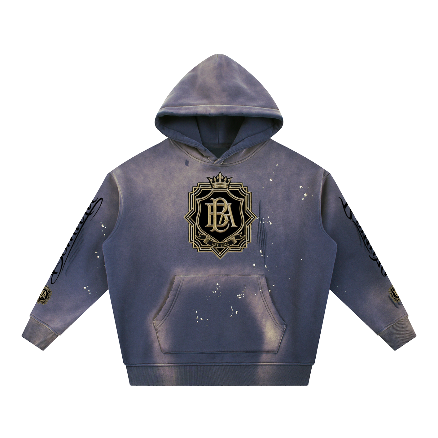 Corso Nobile Crest Embroided Hoodie