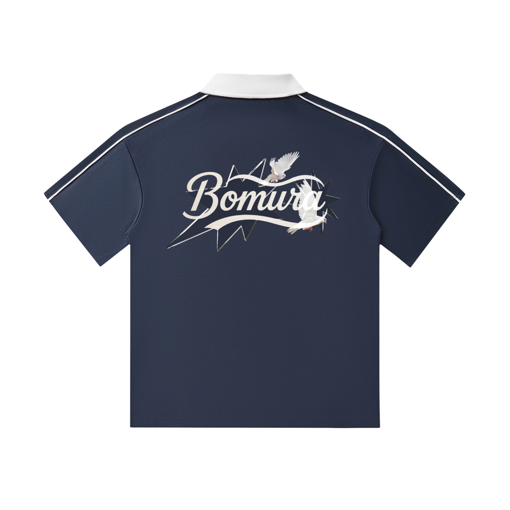 Bomura Gold Script Polo