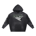 Bomura Vintage Via Vandetta Embellished Hoodie