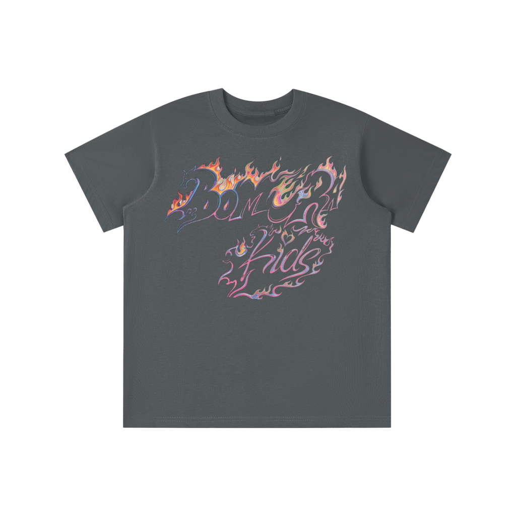 Bomura Kids Iridescent Flame Tee
