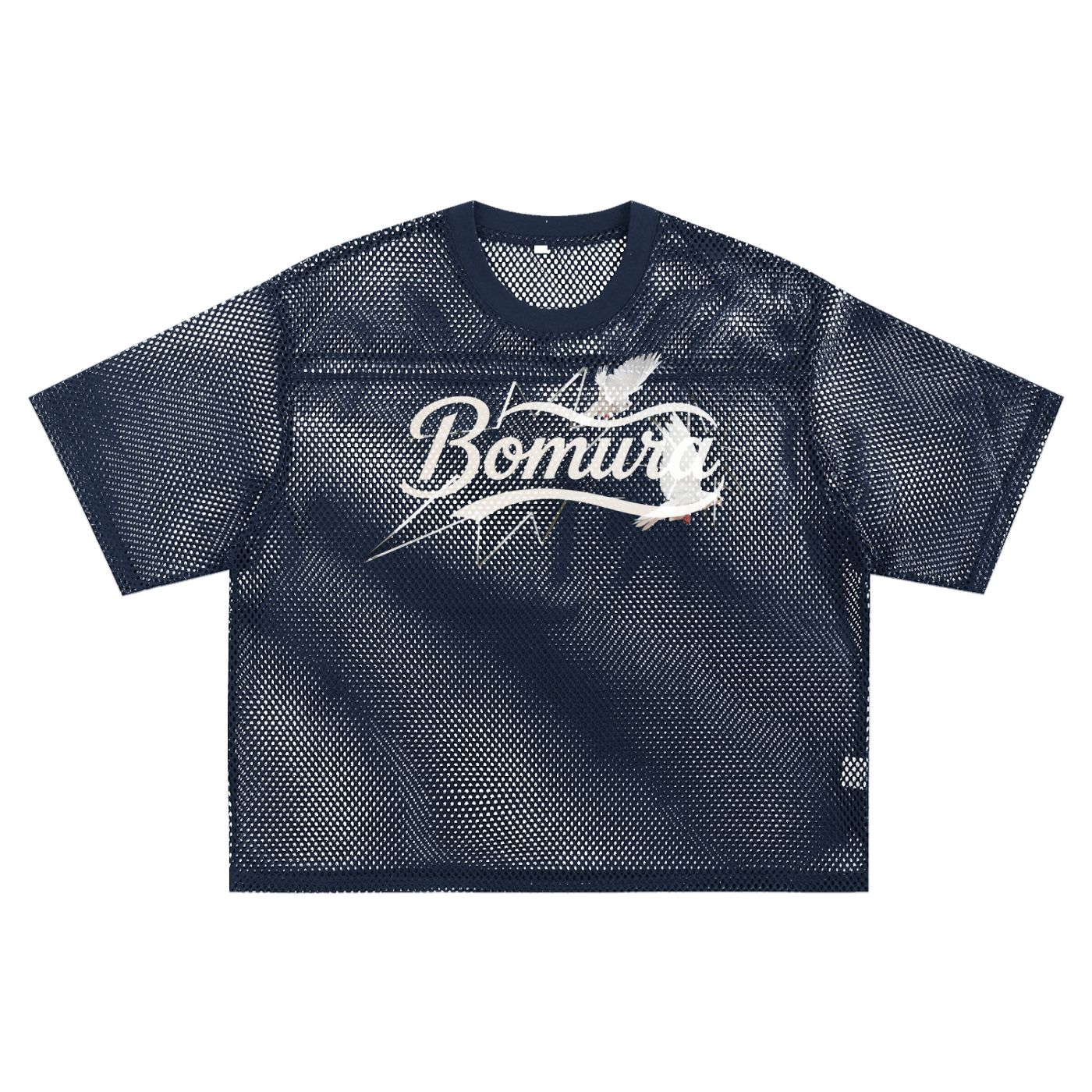 See-through Boxy Net T-Shirt