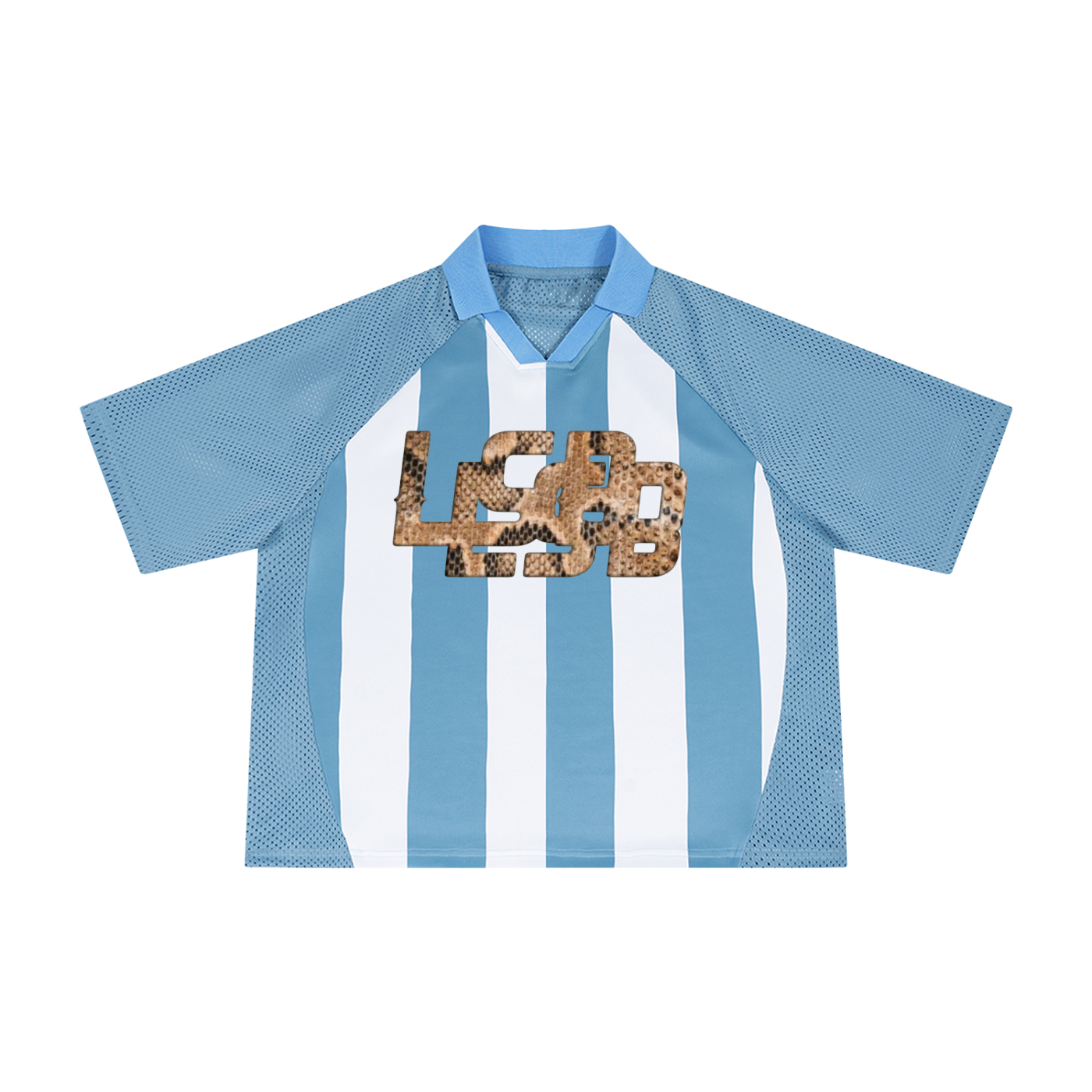 Bomura "Experience Brings Wealth" LSB Snakeskin Mesh Soccer Jersey