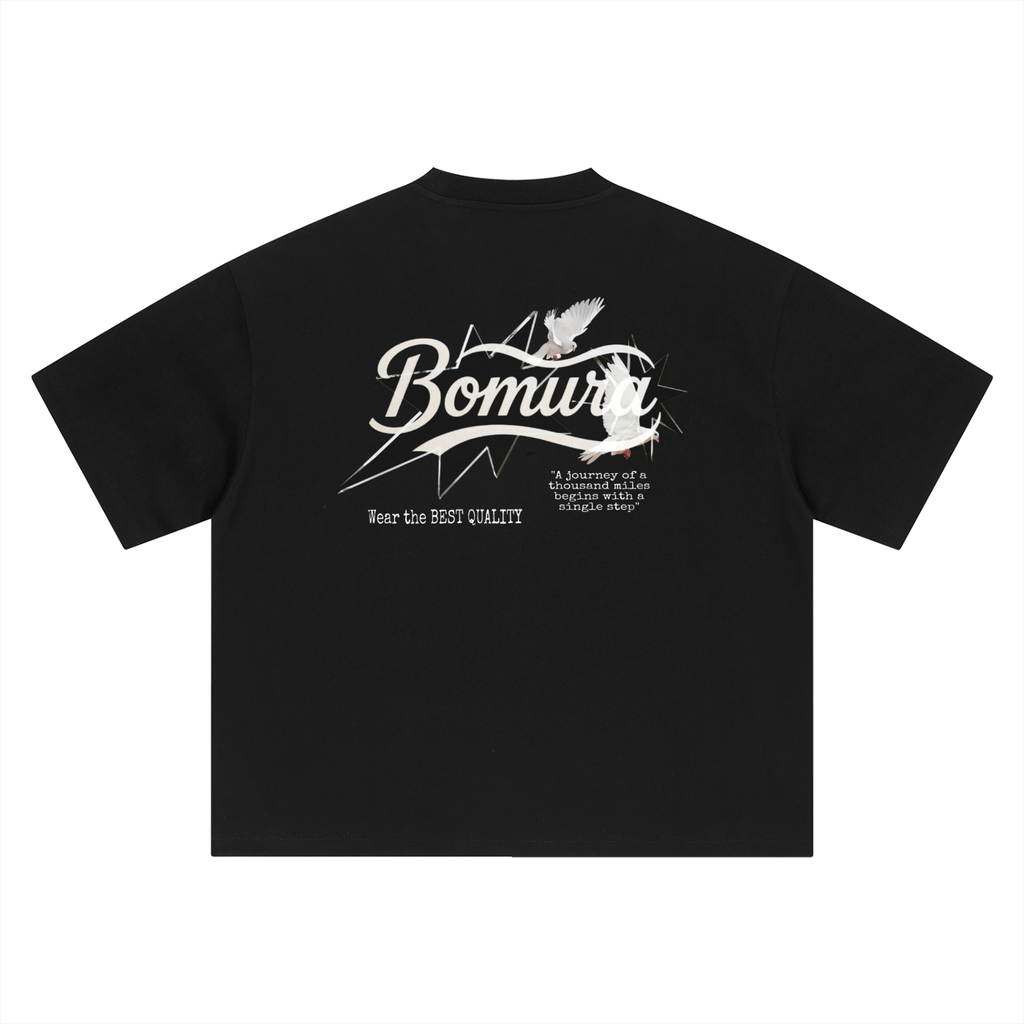 Bomura Dove Medallion Tee