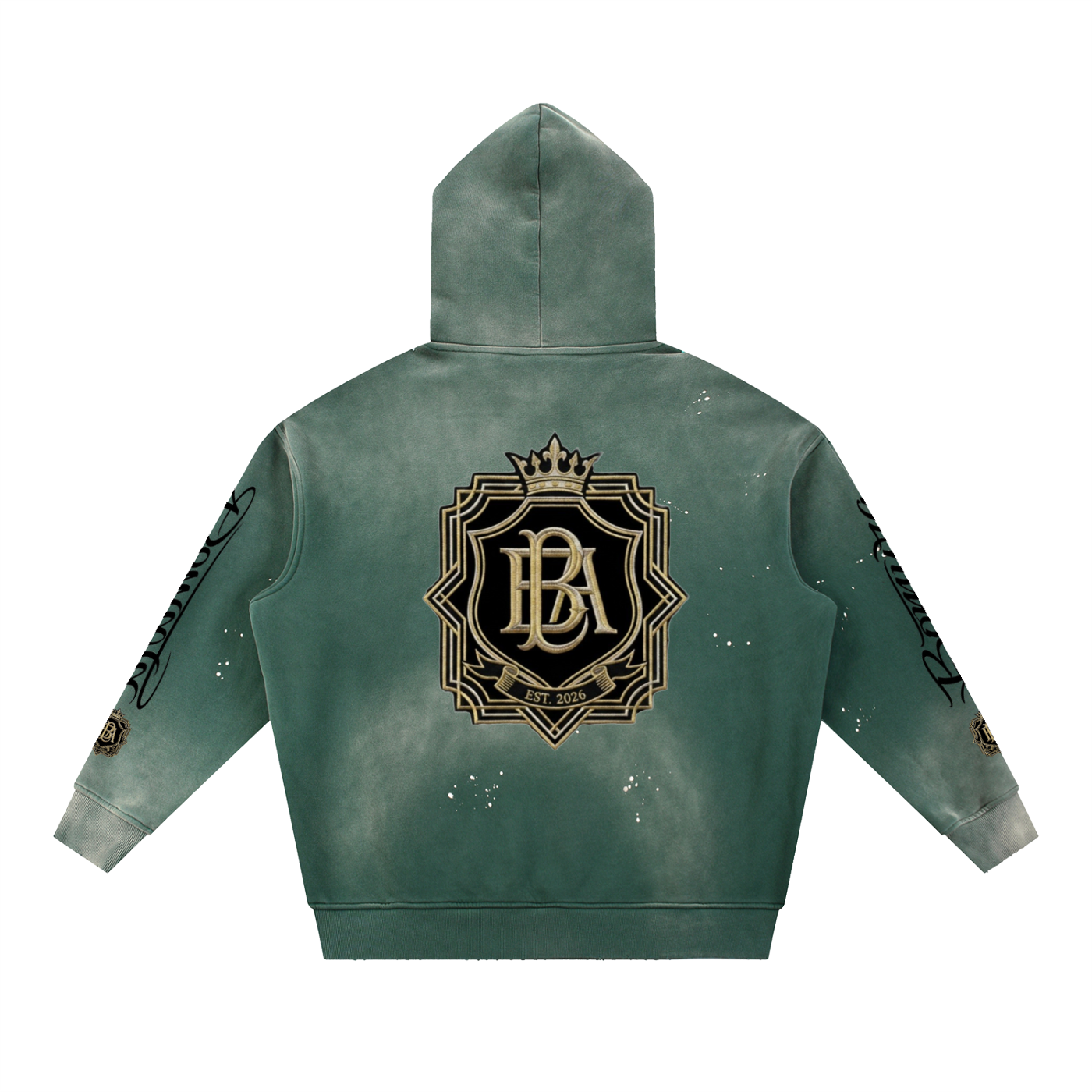 Corso Nobile Crest Embroided Hoodie