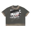 Bomura Faded Welcome To Realities Vintage Wash Tee