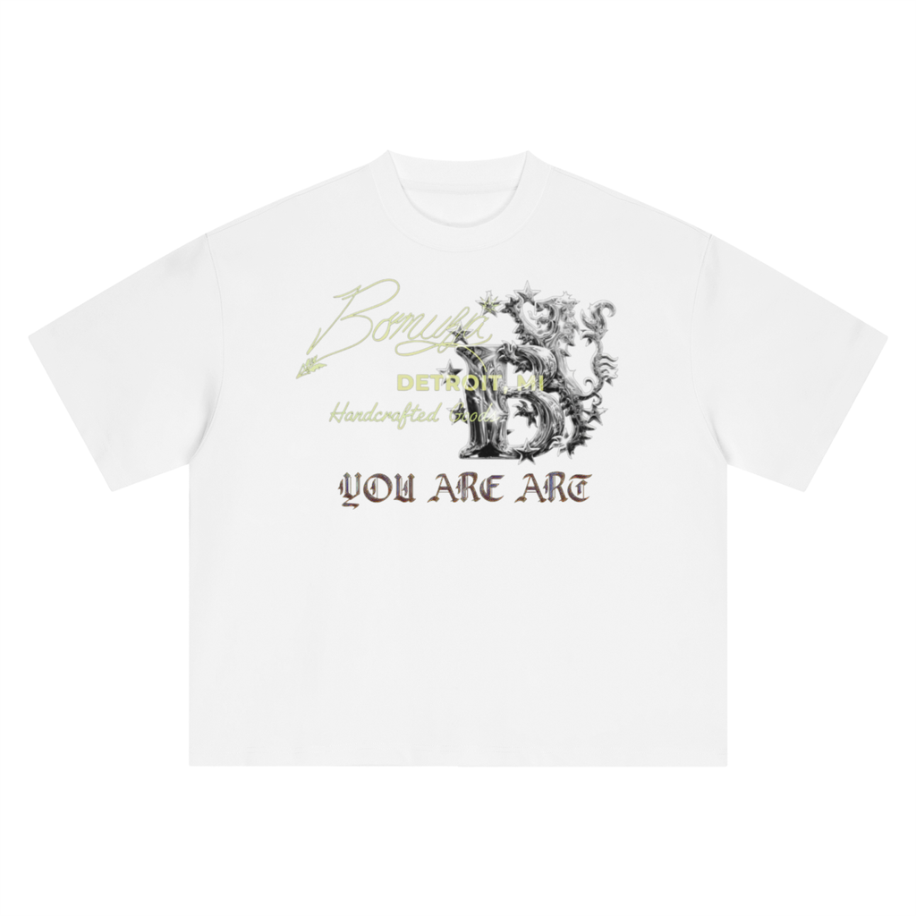 Bomura "You Are Art" Handcrafted Goods Detroit Tee