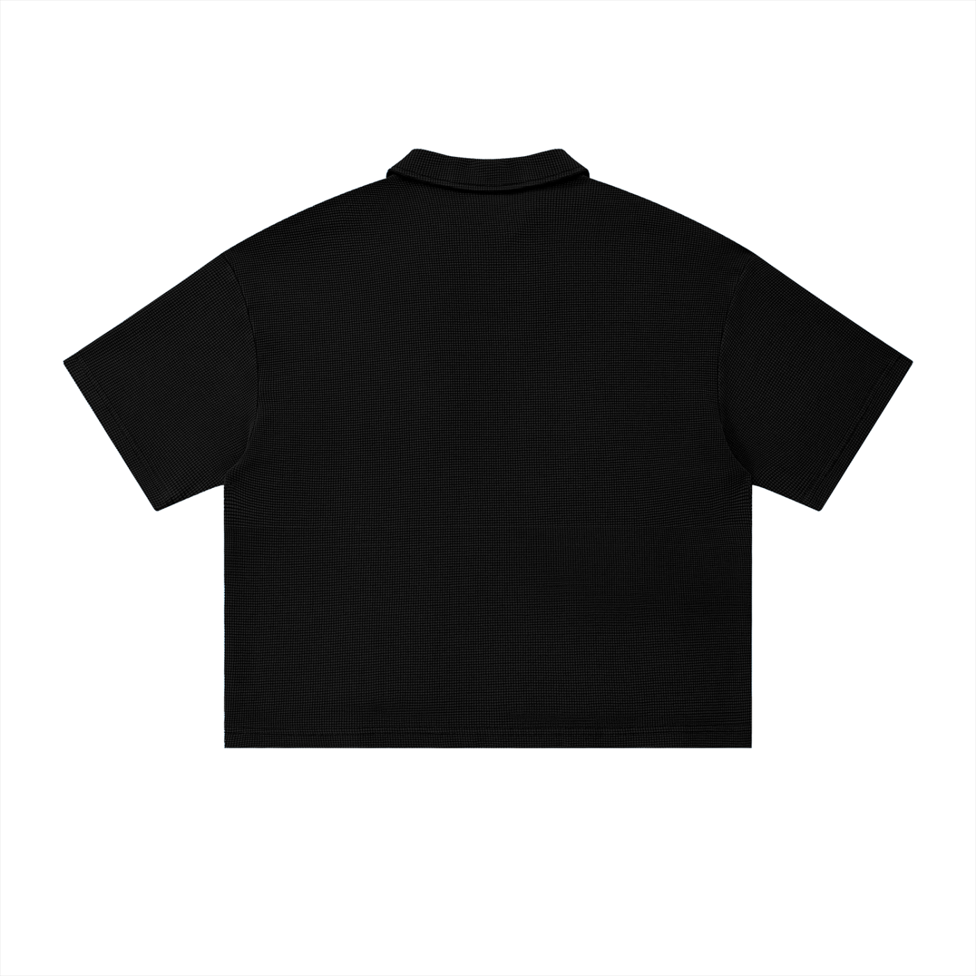 Bomura Heritage Waffle Boxy Polo
