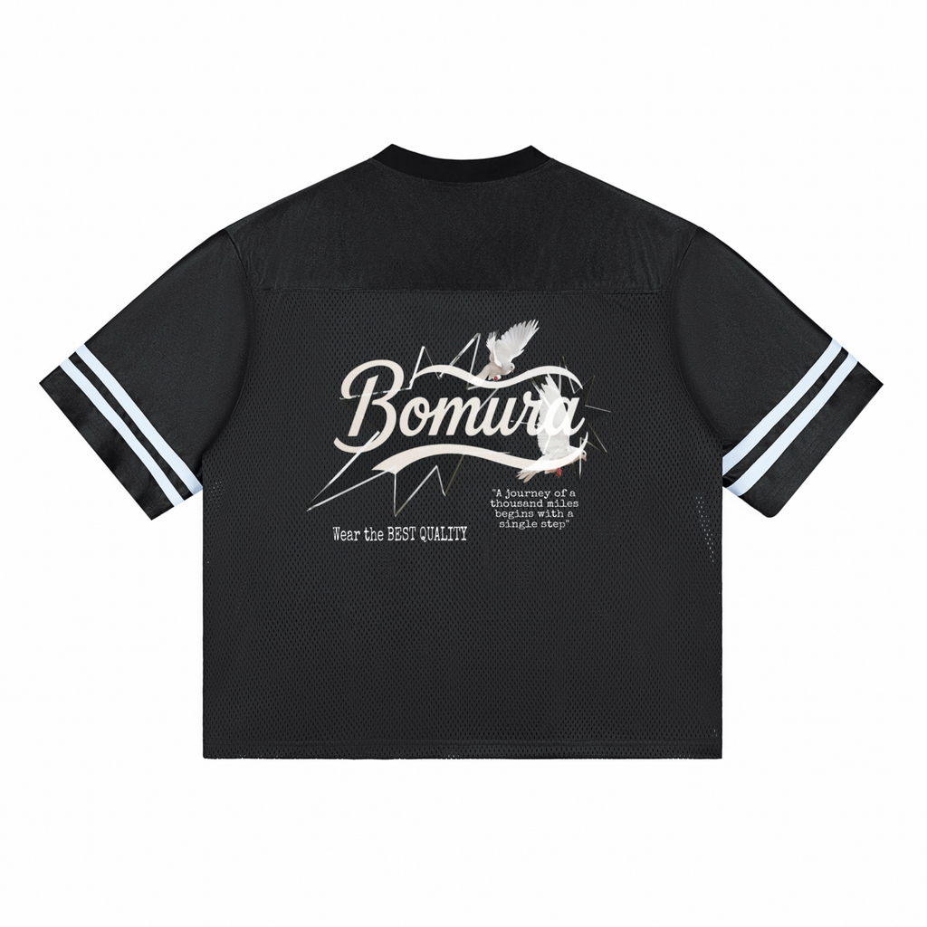 Bomura Collection '26 Taped Mesh T-Shirt