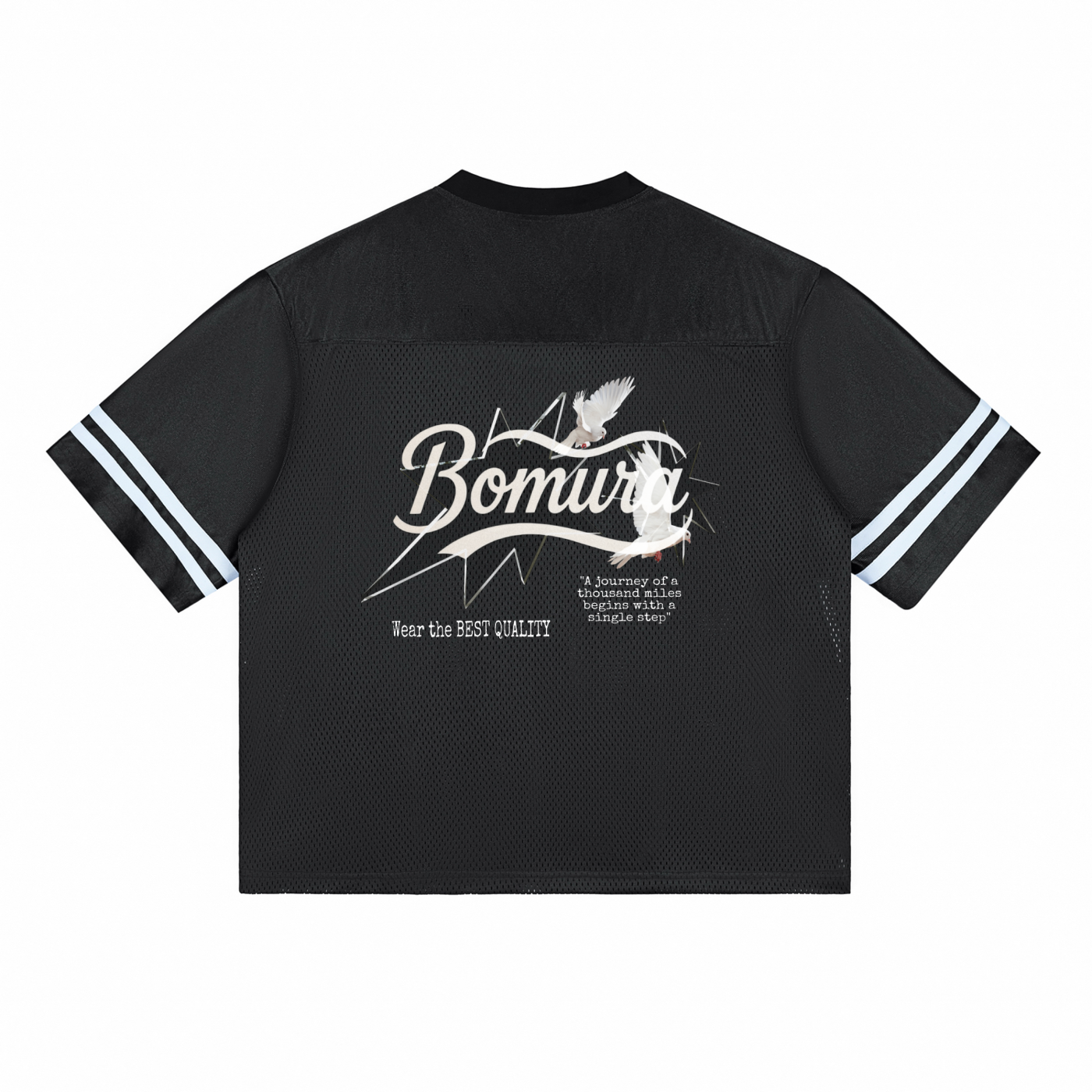 Bomura Collection '26 Taped Mesh T-Shirt