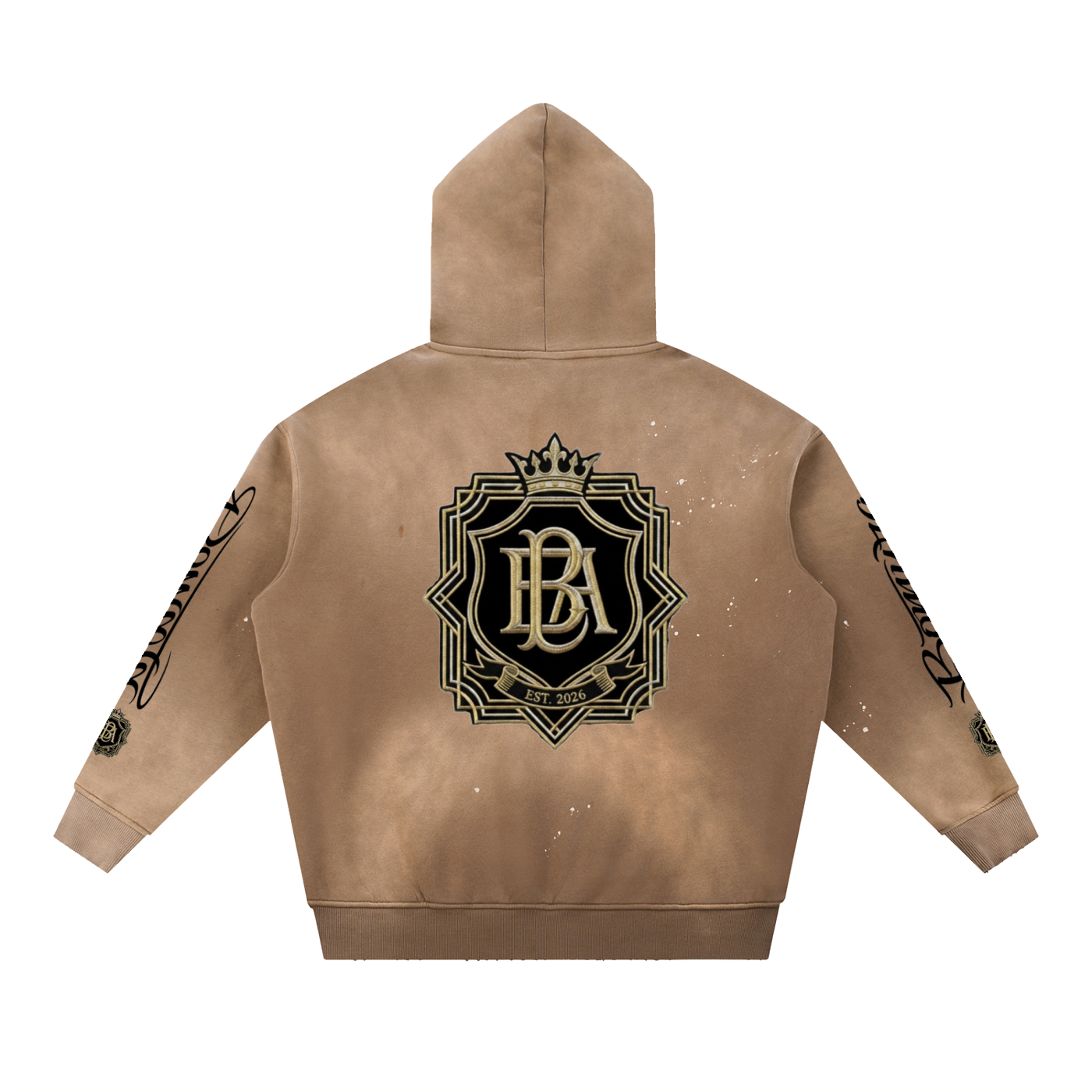 Corso Nobile Crest Embroided Hoodie