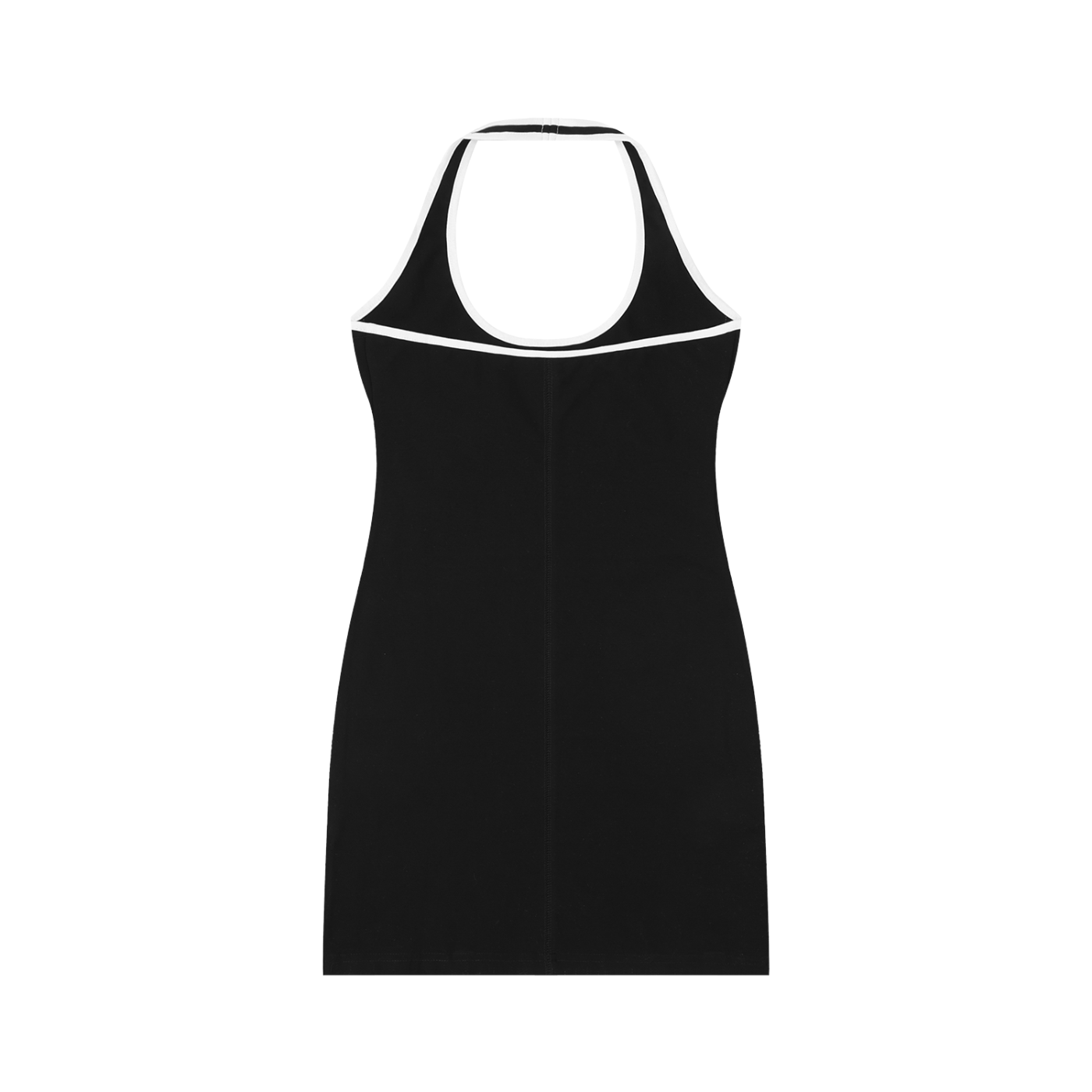 La Santos Bomura Italy Script Halter Dress