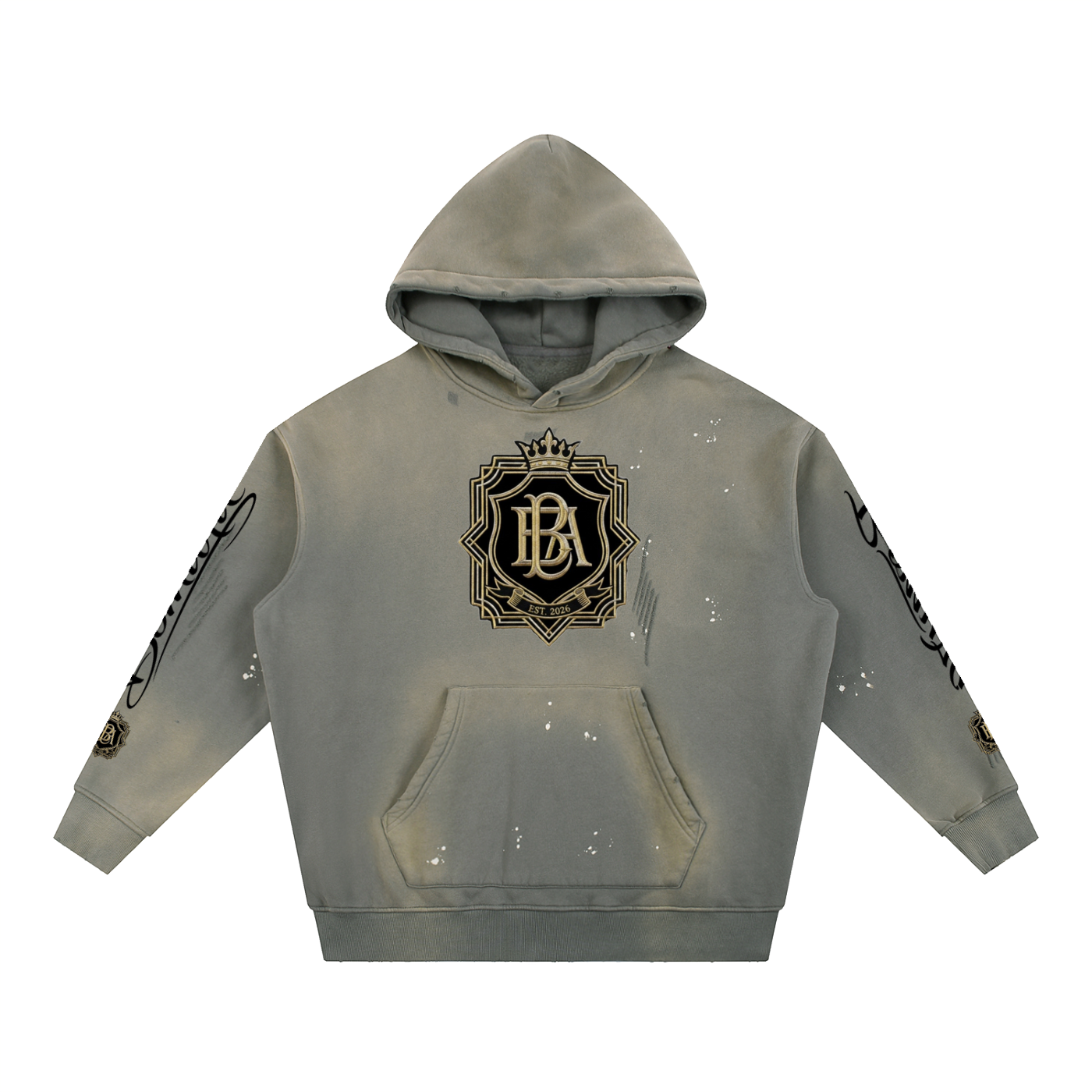 Corso Nobile Crest Embroided Hoodie